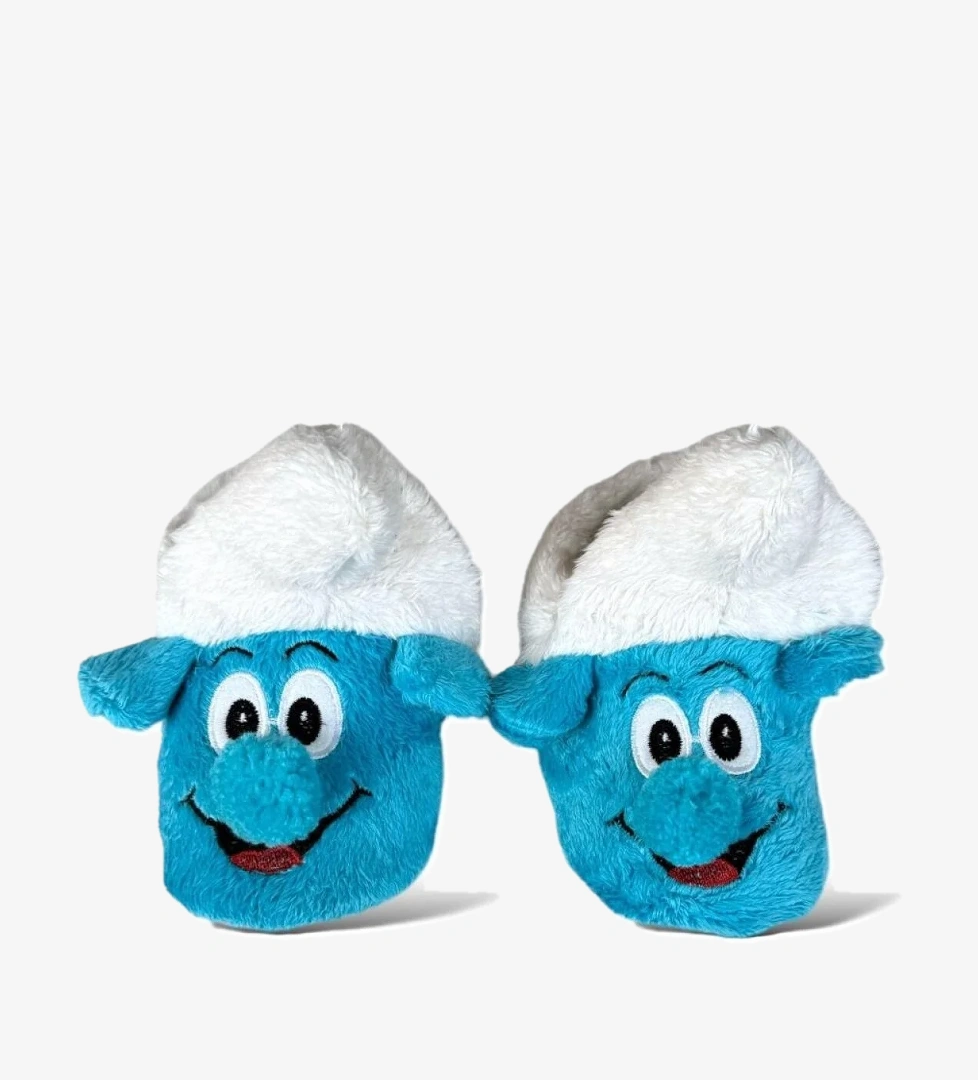 Şirin Çocuk Panduf Ev Pandufu Ev Ayakkabısı Ev Botu Kreş Okul Ayakkabısı MAVİ