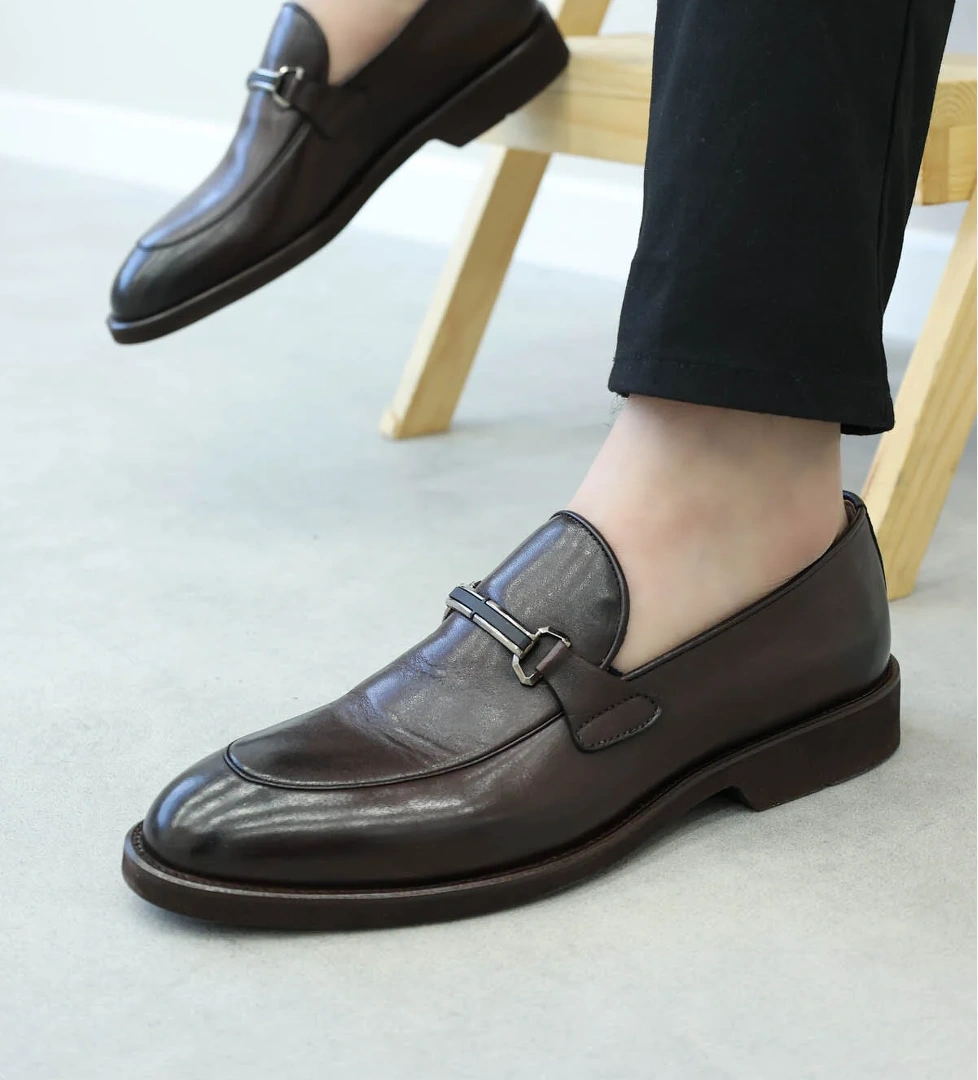 Hakiki Deri Erkek Klasik Ayakkabı 778MA24-441