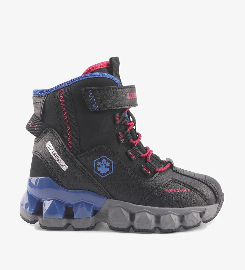 Lumberjack Lumberjack NIMO HI 4PR Siyah Erkek Çocuk Outdoor Bot Outdoor Ayakkabı | Flo Siyah - 1. görsel