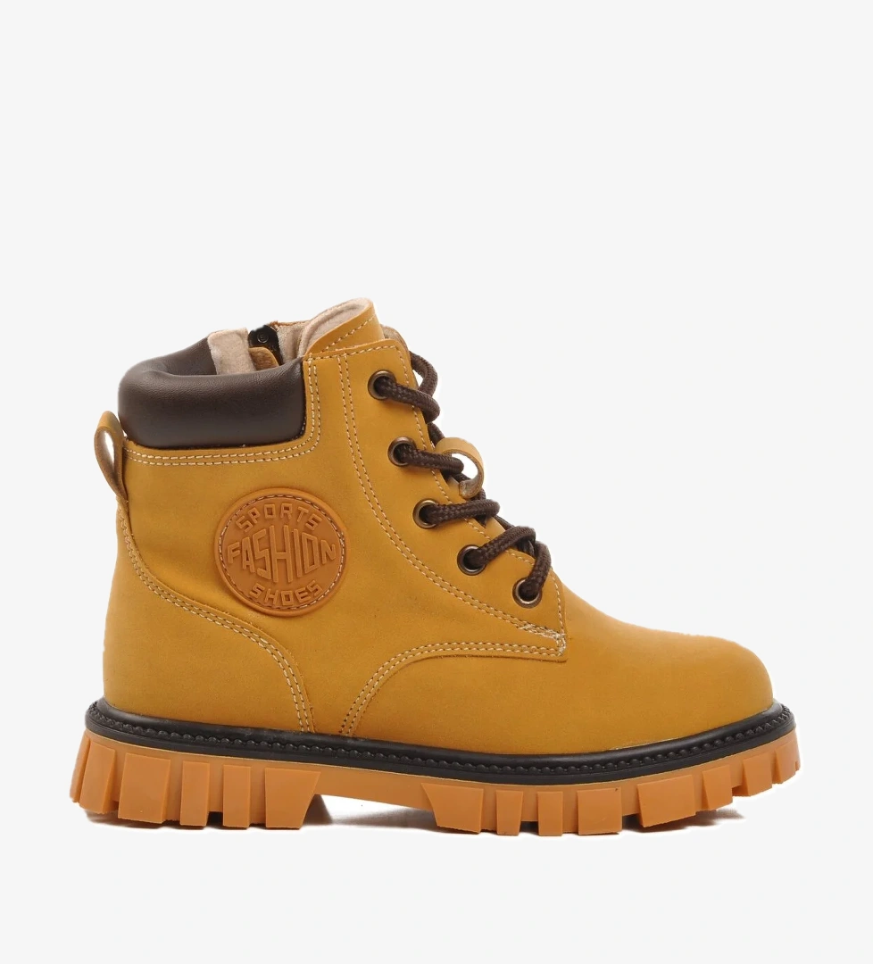 1782-P Sarı Çocuk Bot - Görsel 1