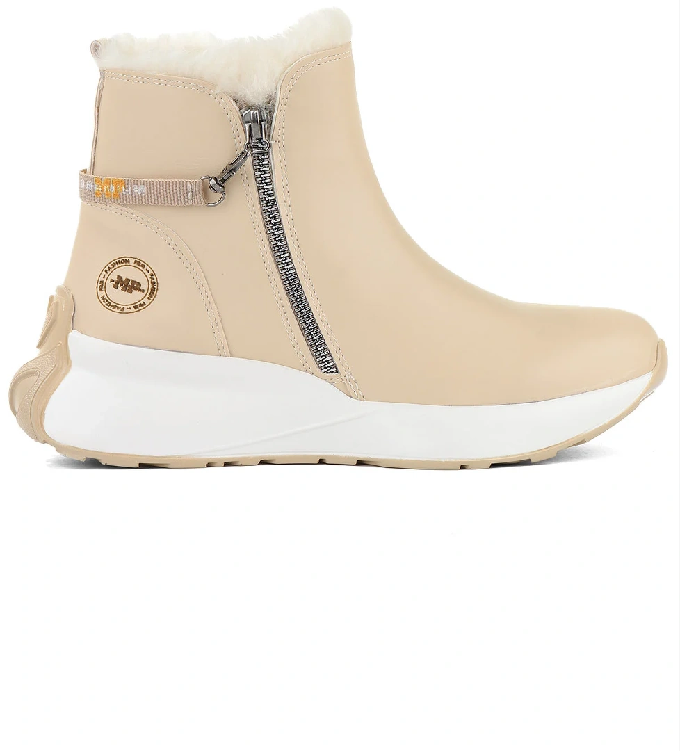 M.p . Cristy Kürklü Fermuarlı Spor Kadın Bot model görseli