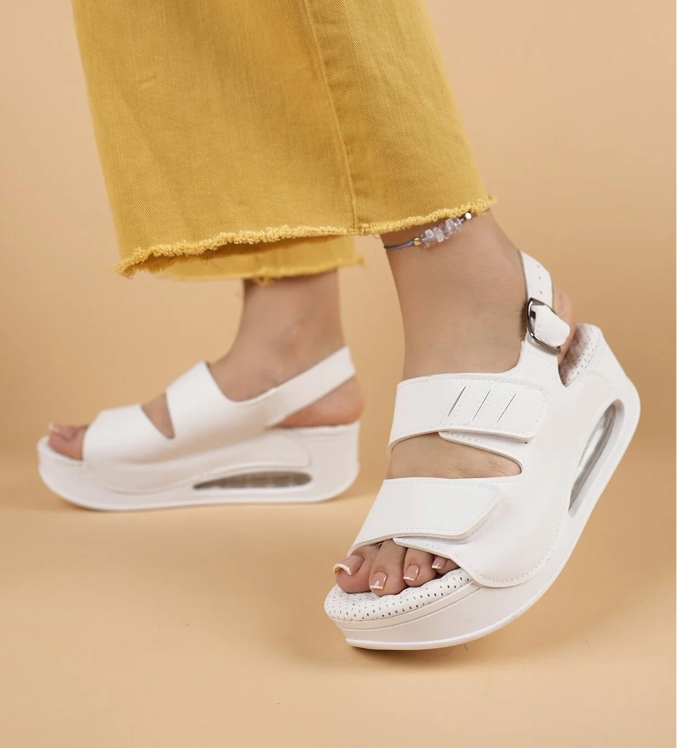 Mina Anatomik Ortopedik Air Taban Günlük Kadın Sandalet