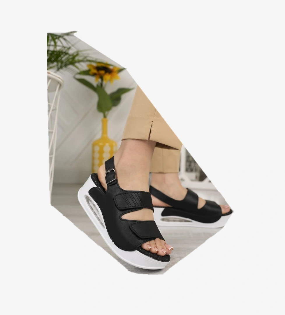 Khayt Mina Anatomik Ortopedik Air Taban Günlük Kadın Sandalet model görseli