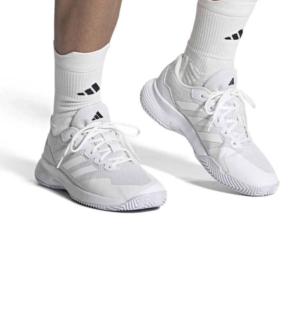Adidas Game Court 2 Erkek Beyaz Tenis Ayakkabısı model görseli