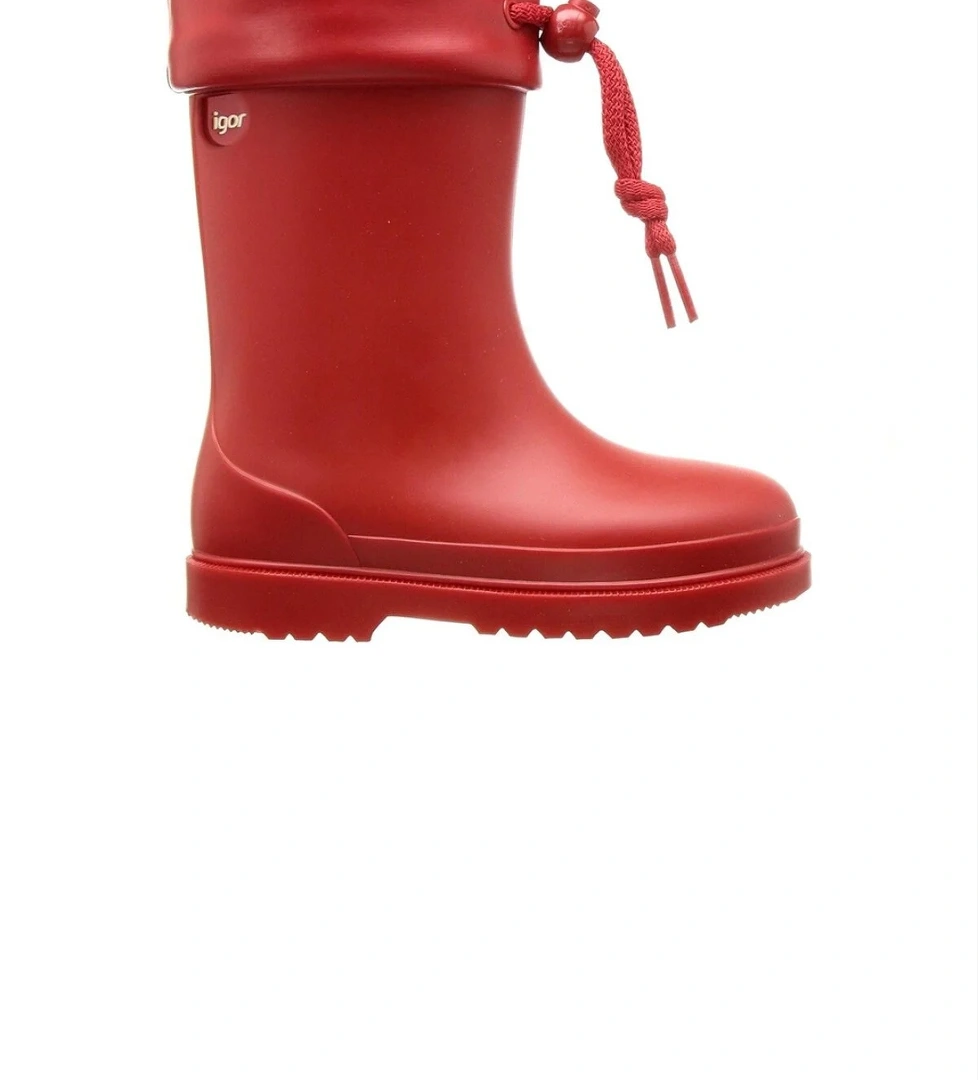 Chufo Cuello Çocuk Kırmızı Çizme