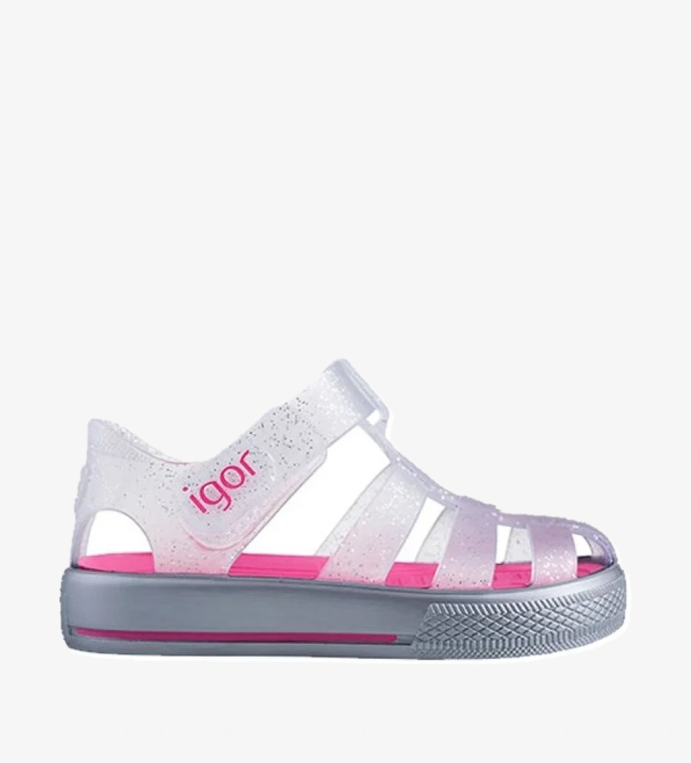 Star Çocuk Beyaz Sandalet