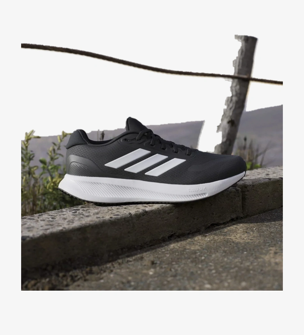 Runfalcon 5 Erkek Siyah Koşu Ayakkabısı