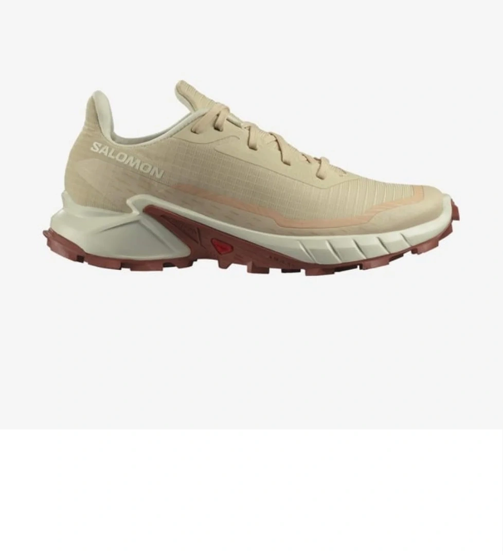 Salomon Alphacross 5 Kadın Bej Koşu Ayakkabısı model görseli