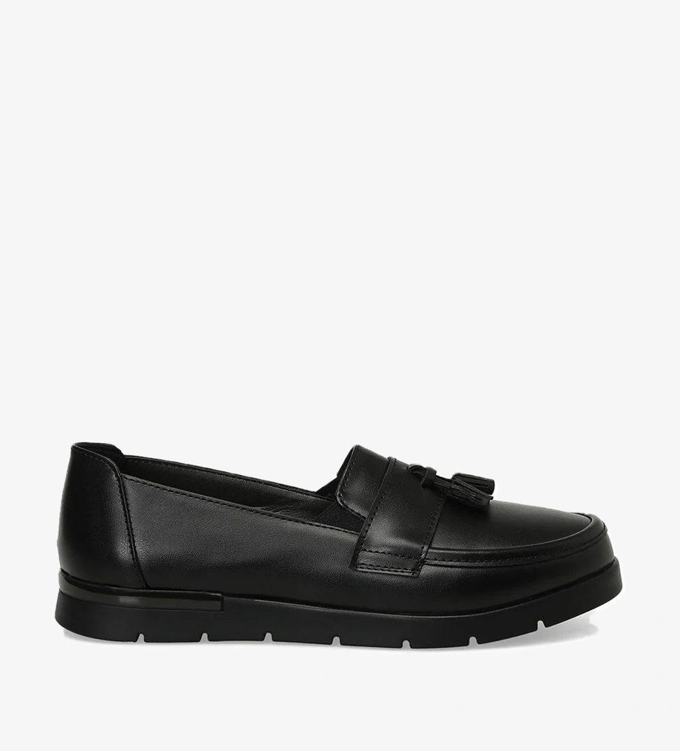 166539.Z4PR Siyah Kadın Loafer - Görsel 1