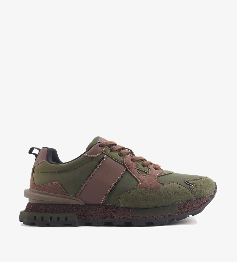 INCI GITTER 4PR Haki Erkek Spor Ayakkabı - Görsel 1