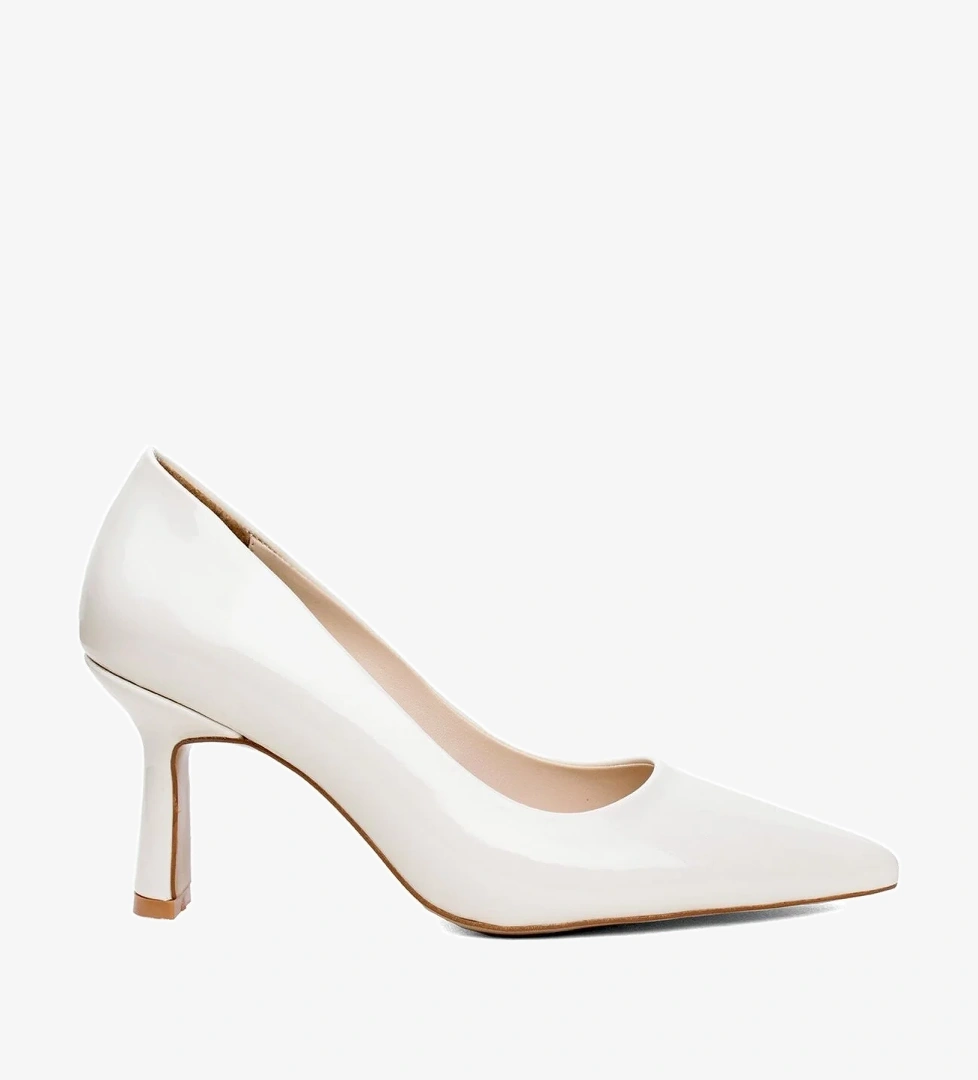 Miss Park Moda PM537 K200-1 Kadın Klasik Topuklu Ayakkabı Ten model görseli