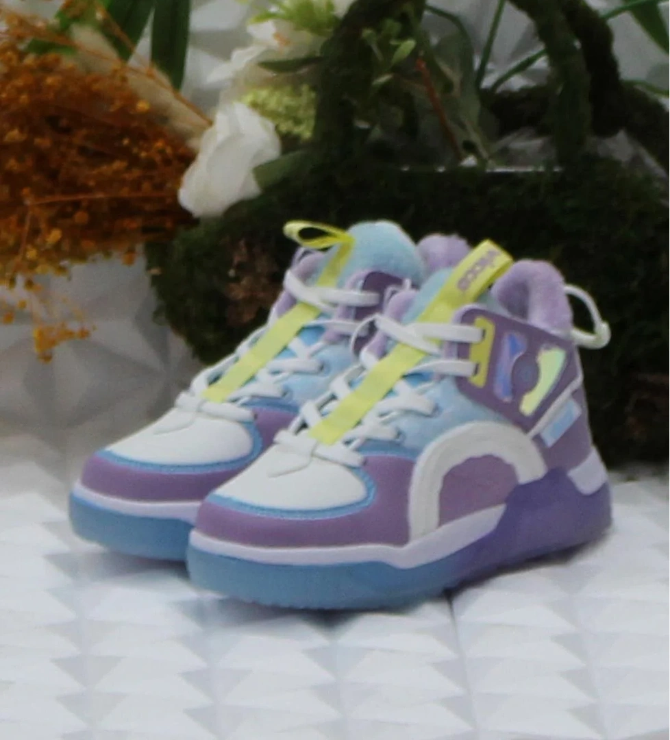 946.P24K.425 Lila Mei Bıg Kids Phylon Kız Çocuk Bot - Görsel 1