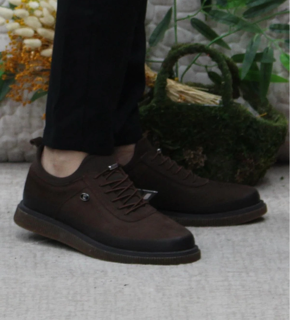 Pierre Cardin 61896 Kahve Nubuk Kauçuk Taban Hakiki Deri Erkek Ayakkabı model görseli