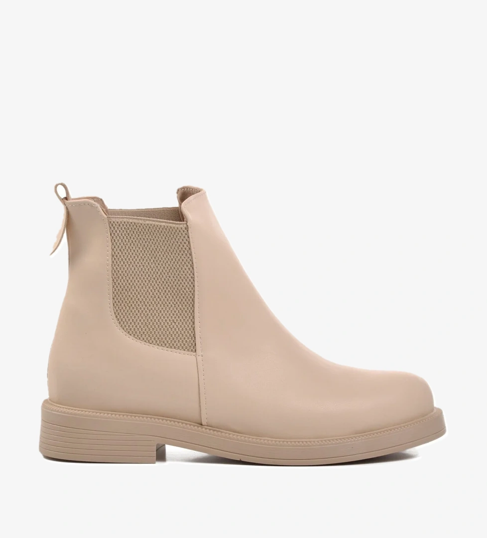 284073 Bej Cilt Kadın Bot - Görsel 1