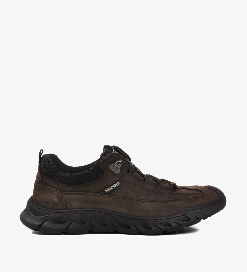 240003 Antrasit Nubuk Hakiki Deri Erkek Günlük Ayakkabı