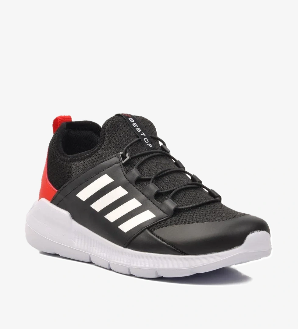 Ayakmod BST-354 Siyah-Beyaz Erkek Spor Ayakkabı model görseli