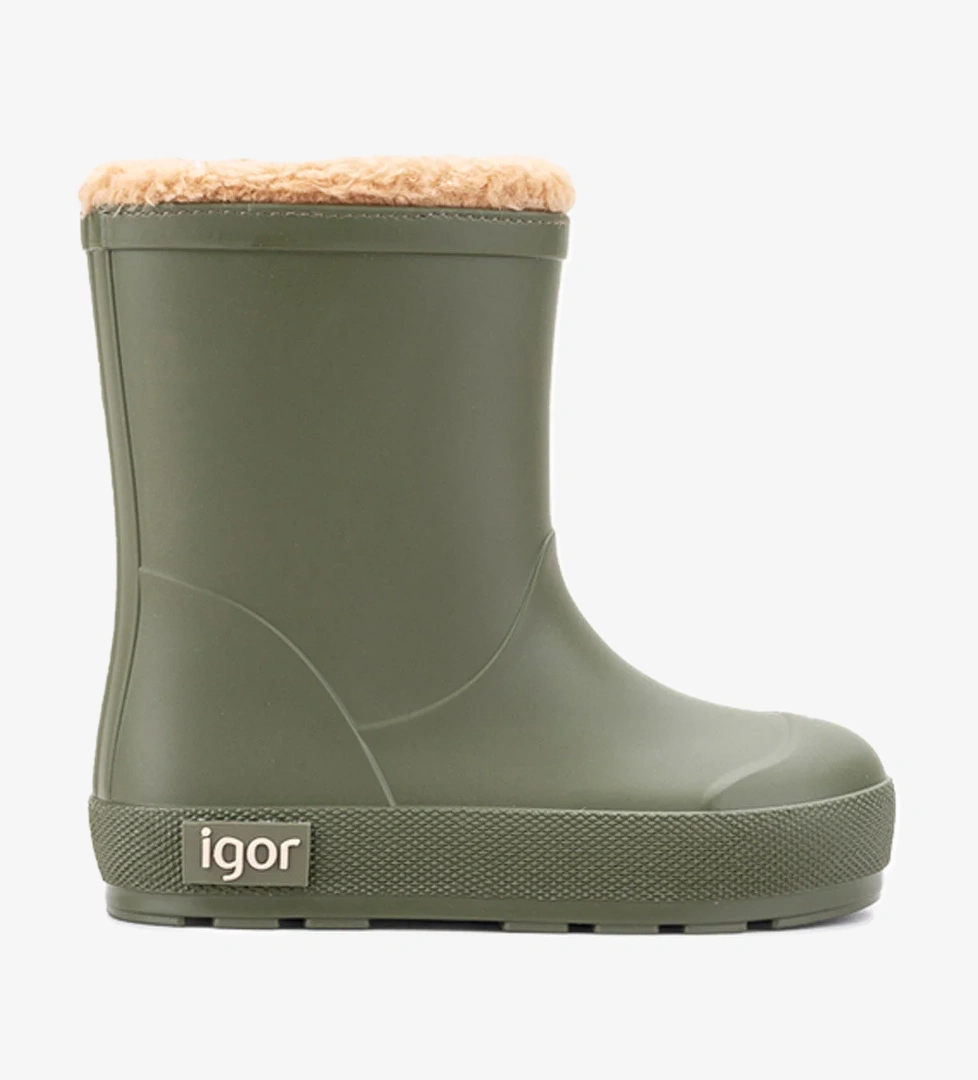 W10306 YOGI BORREGUITO Haki Erkek Çocuk Yağmur Çizmesi - Görsel 1