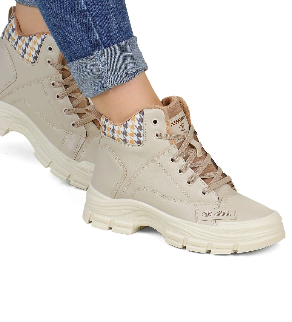 . Dama Suya Dayanıklı Kürklü Spor Kadın Bot - Görsel 1