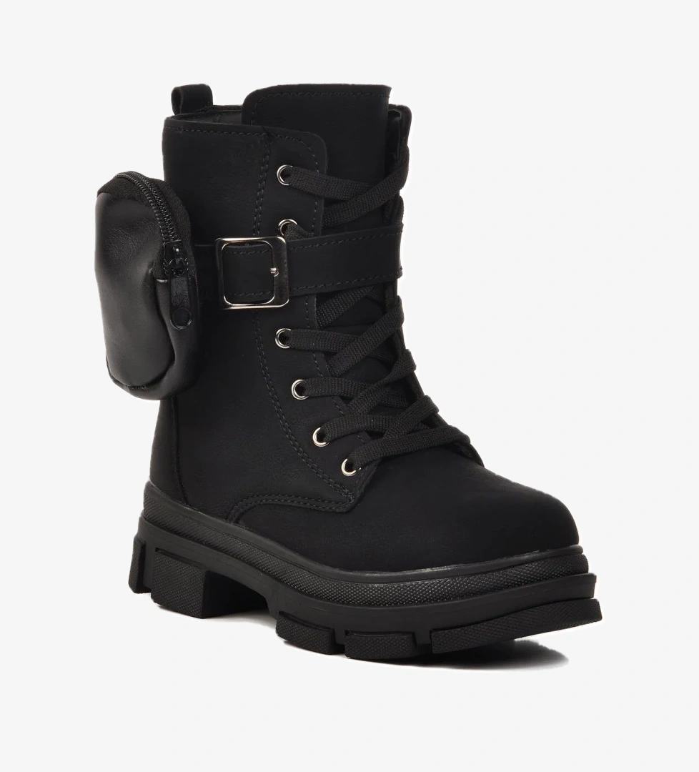 Walkway Meru 25K Siyah Zümrüt İçi Kürklü Çocuk Bot model görseli