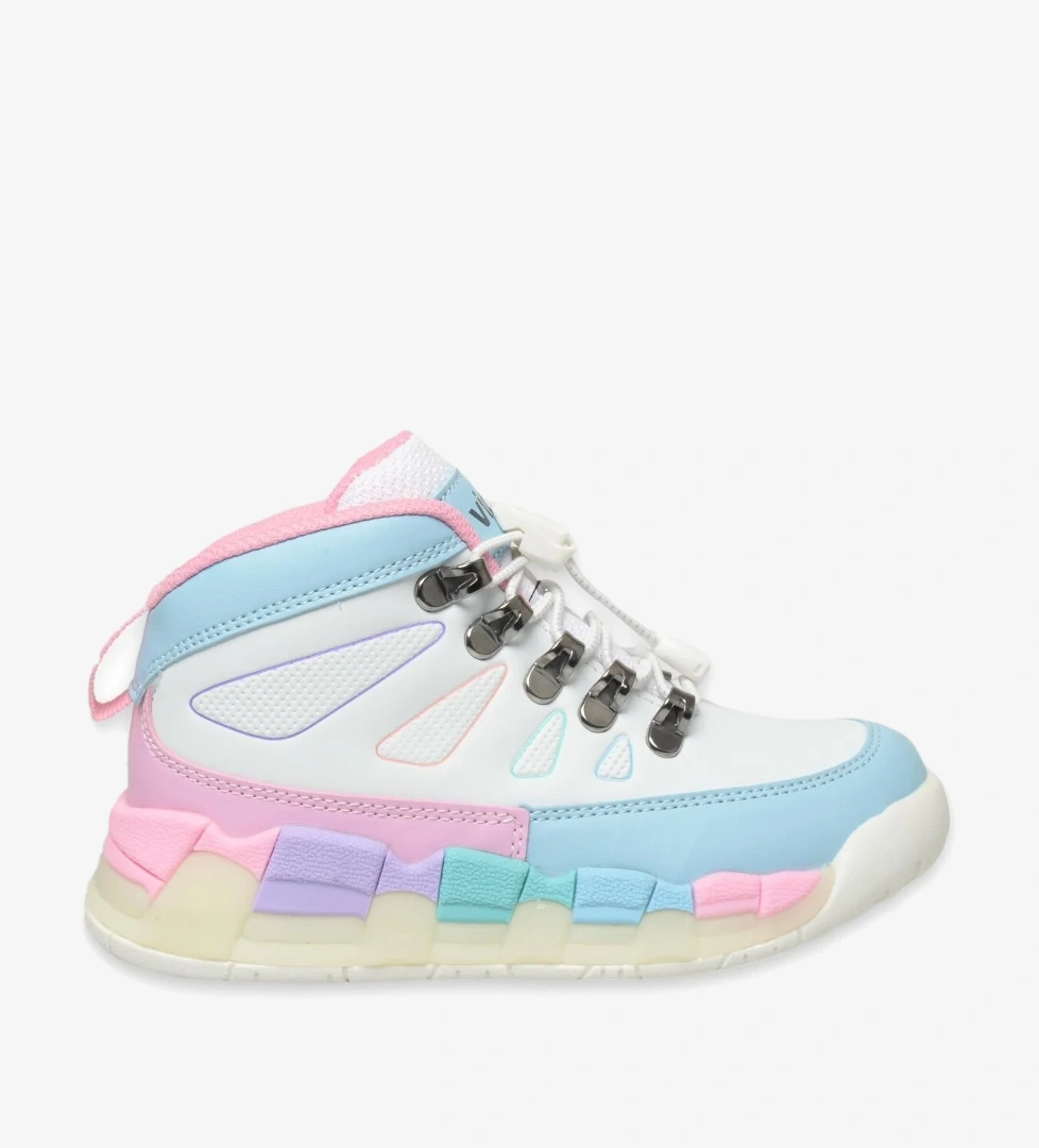 946.P24K417 Ellen Patik Işıklı Phylon Beyaz Kız Çocuk Bot