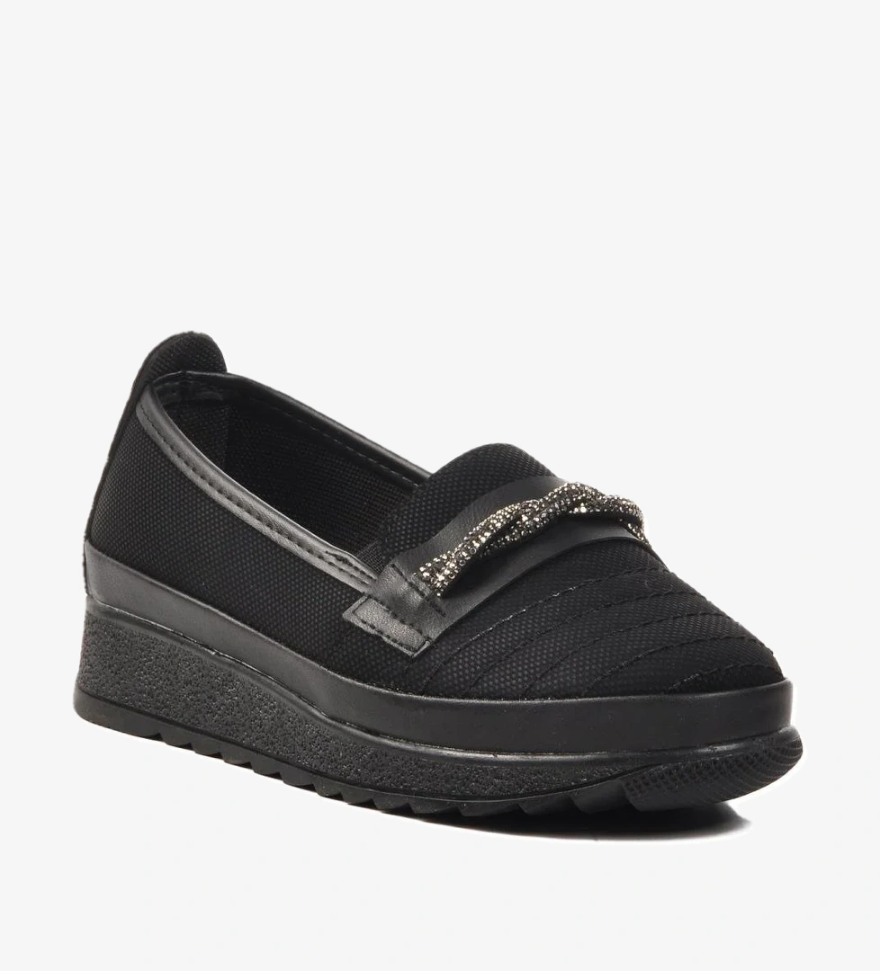 108 Siyah Kadın Günlük Ayakkabı - Görsel 1