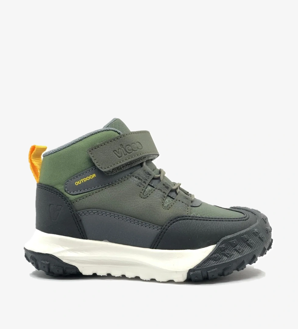 Vicco Vicco Haki Annie Phylon Kauçuk Taban Ortopedik Çocuk Bot | Flo Haki - 1. görsel