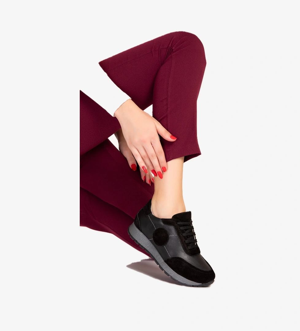 Gondol Içi Dışı Hakiki Deri Anatomik Taban Spor Ayakkabı gnd.20710