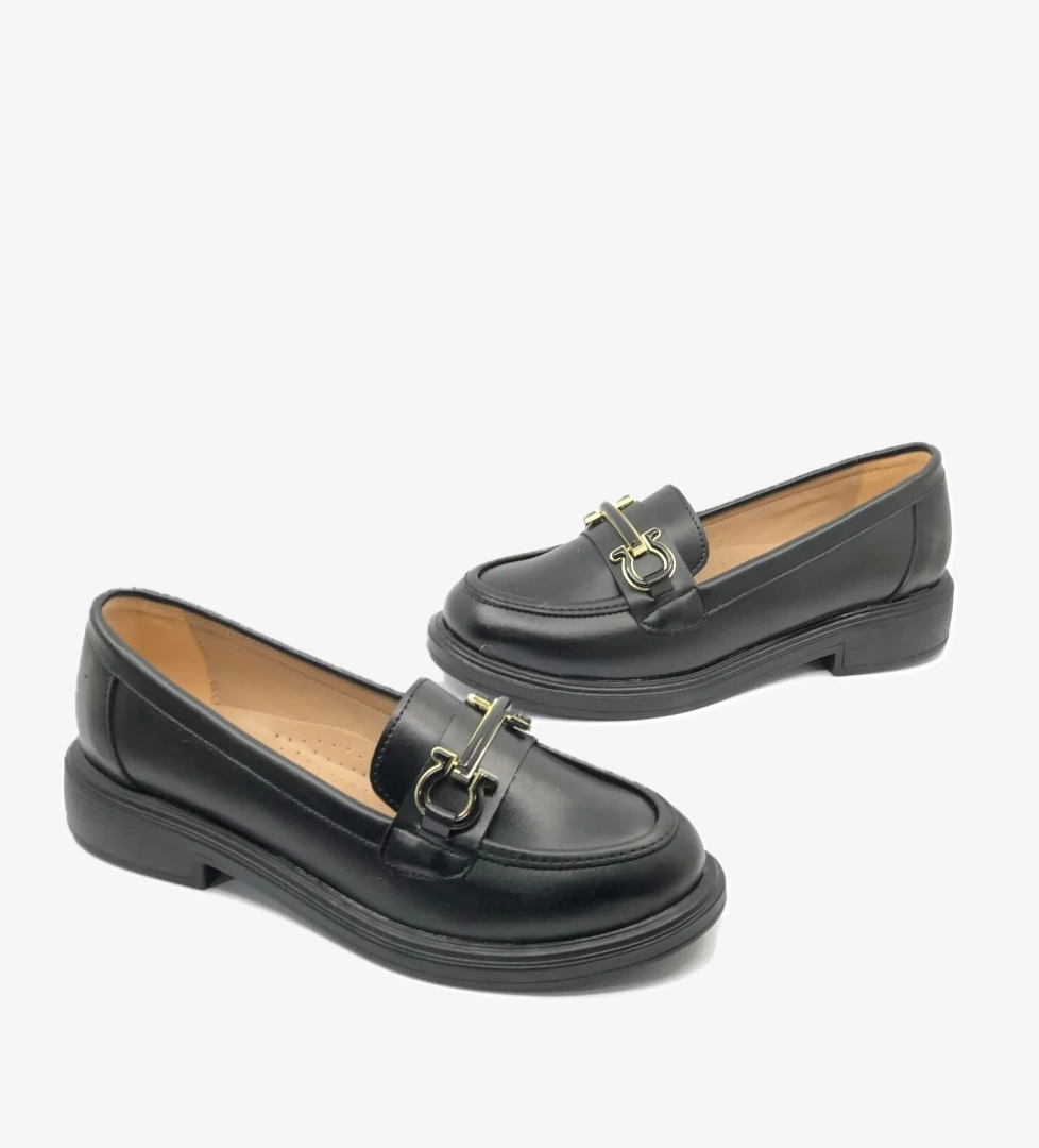 Mehtap Toka Detaylı Oxford Kadın Babet Ayakkabı model görseli