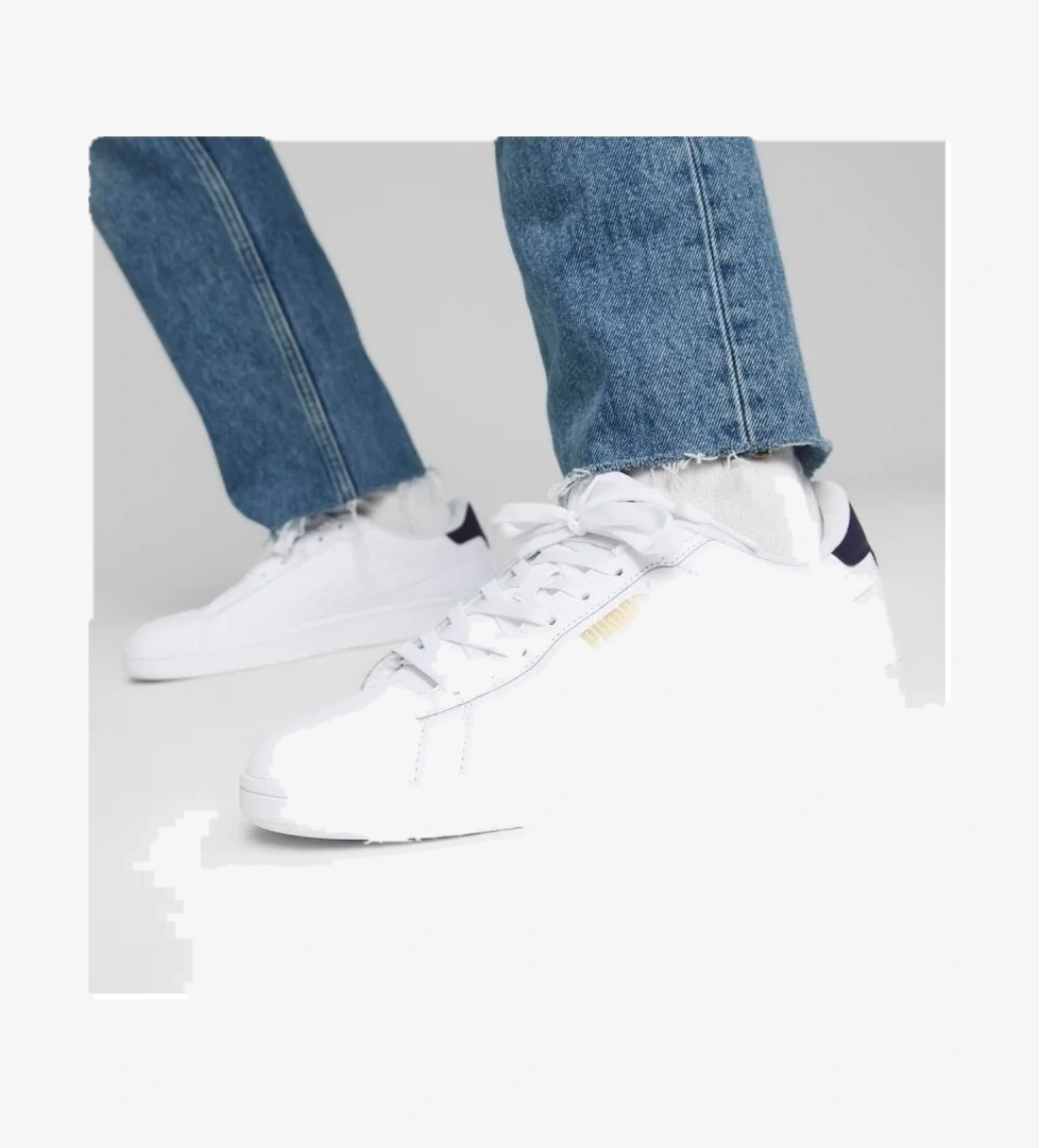 Smash 3.0 Unisex Beyaz Günlük Spor Ayakkabı (390987-13)