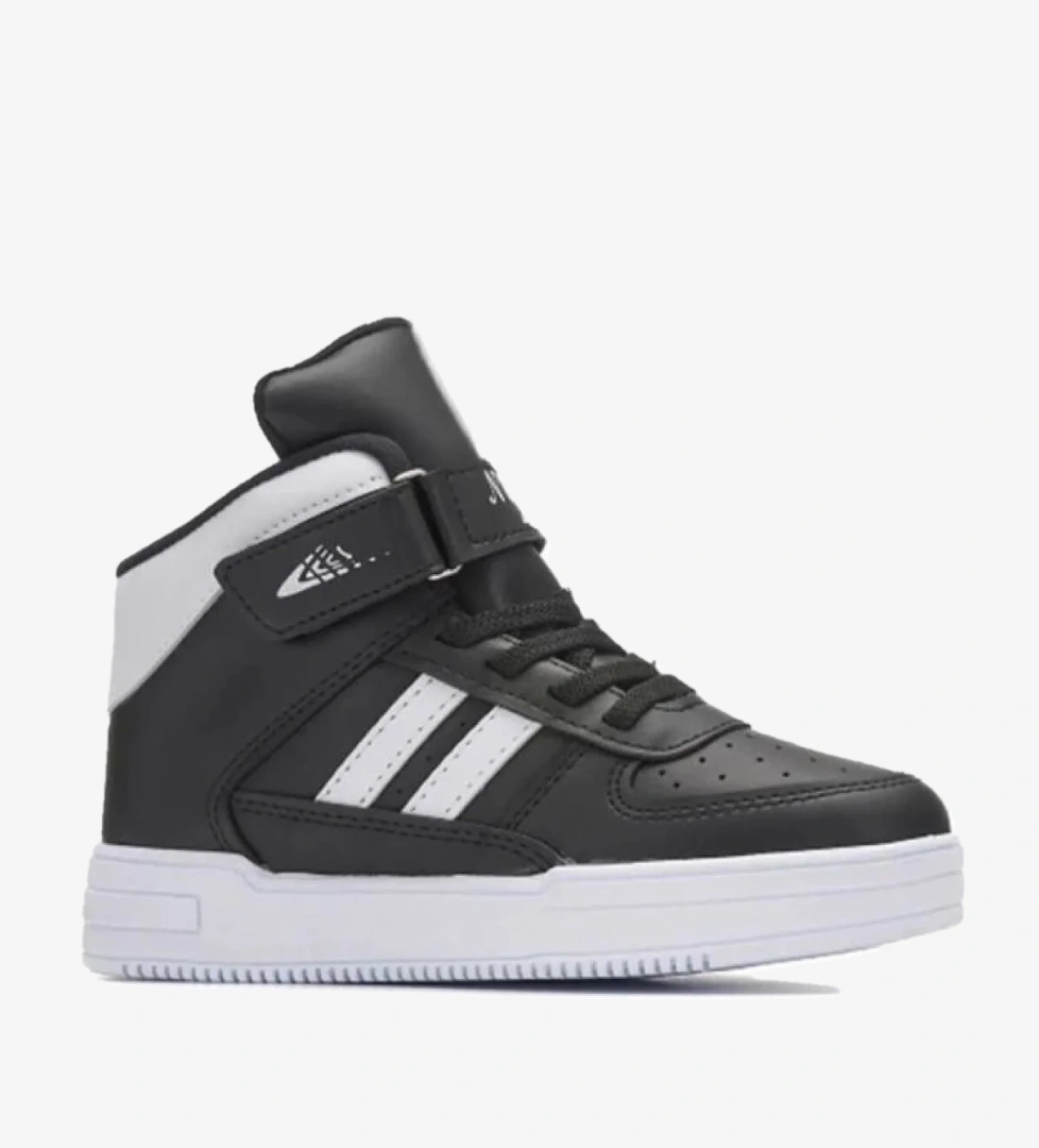 Ndrops 09-24 Deri Outdoor Erkek Çocuk Spor Bot Siyah Beyaz 26-30 model görseli