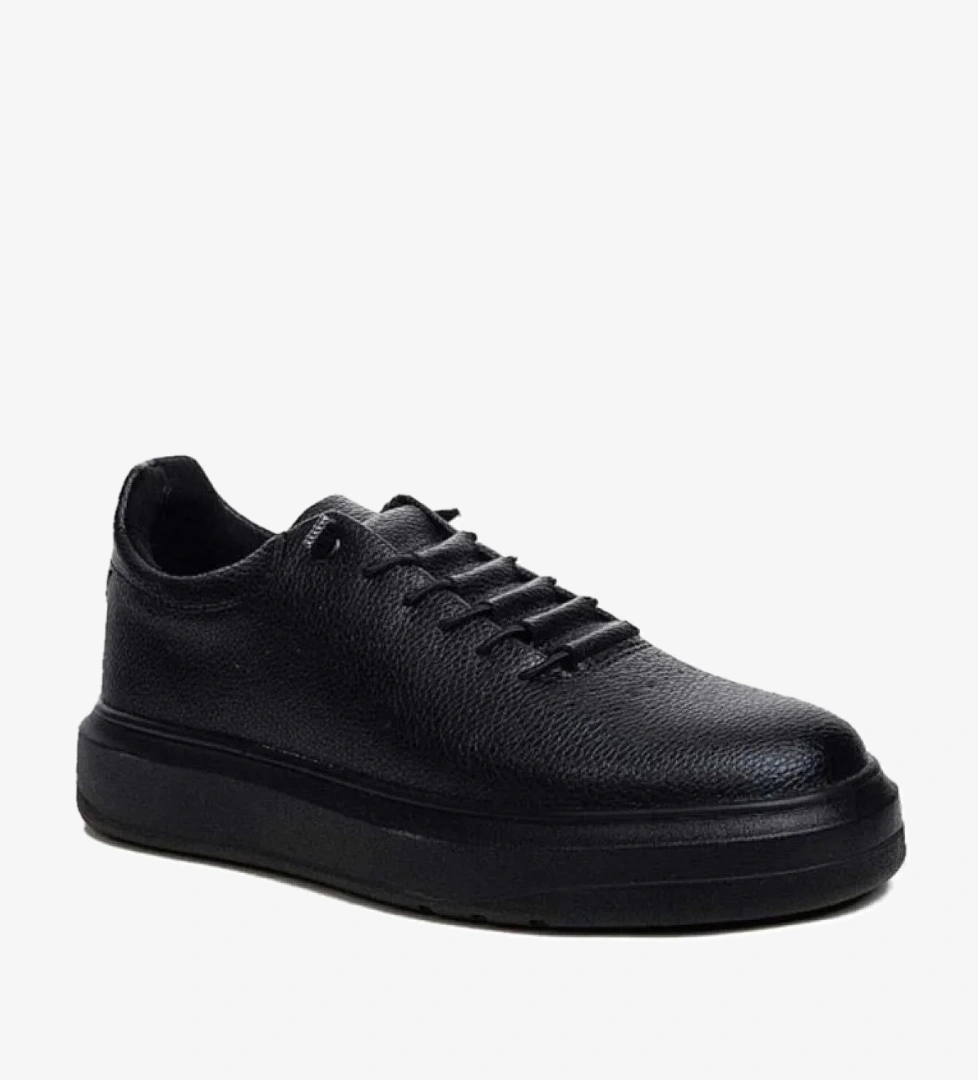 Conteyner 404.03-24 Deri Casual Erkek Ayakkabı Royal Siyah model görseli