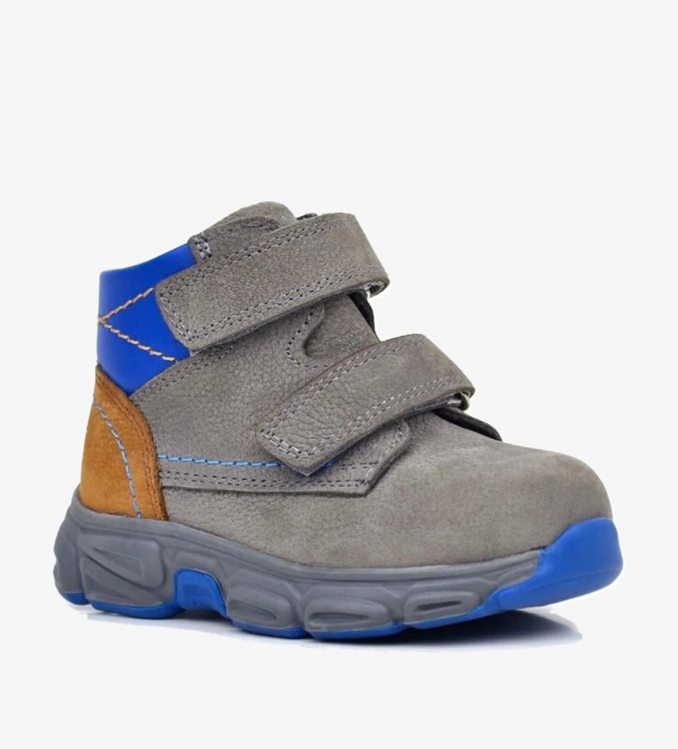 Rakerplus Hakiki Deri Gri Taba Nubuk Bebek Spor Bot Ayakkabı model görseli