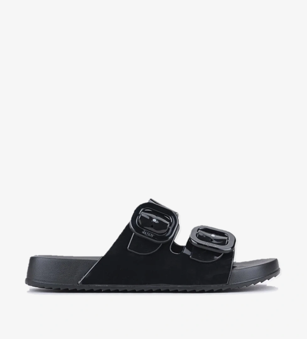 Habana Brillo Kadın Siyah Terlik