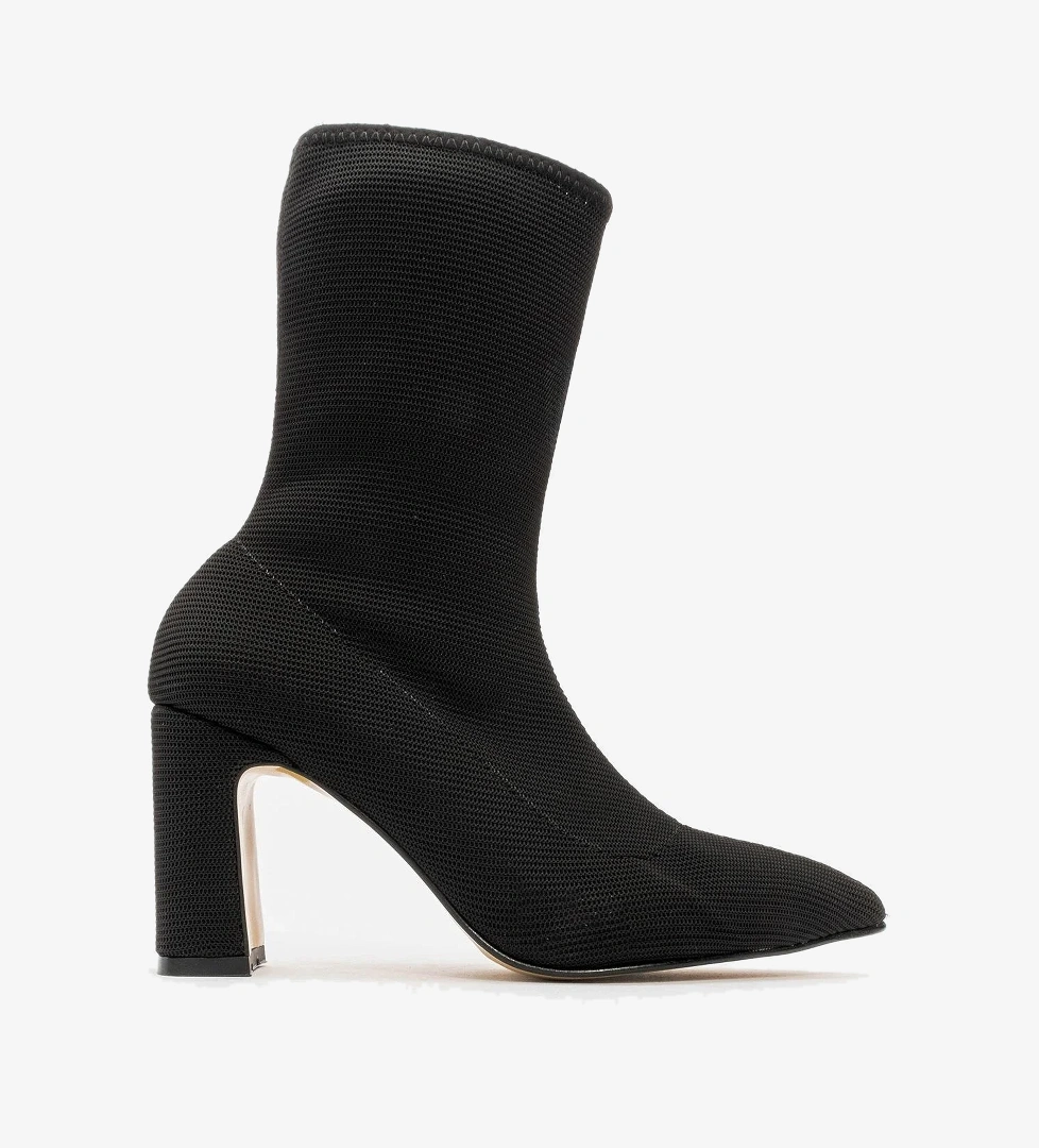 Kadın Topuklu Bot SİYAH