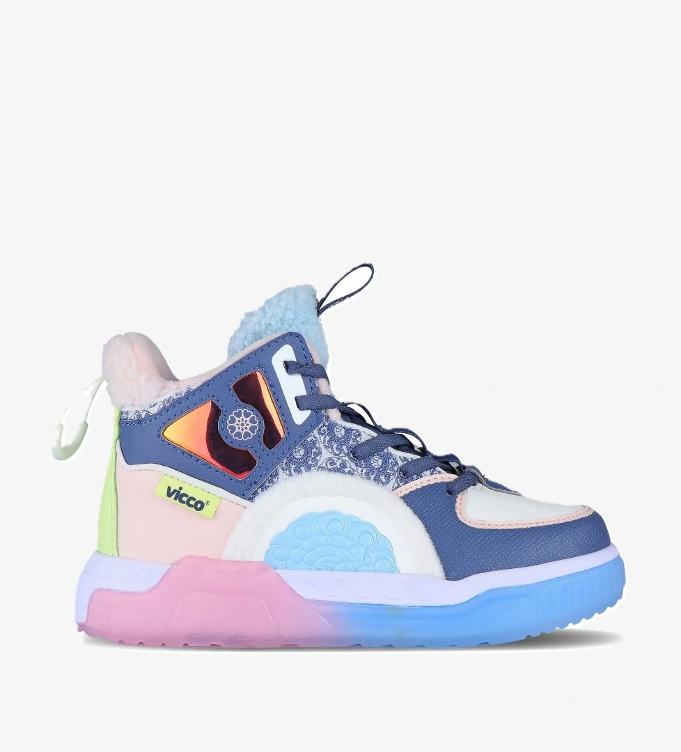 Mei İçi Polarlı Ortopedik Boğazlı Çocuk Spor Ayakkabı - Görsel 1