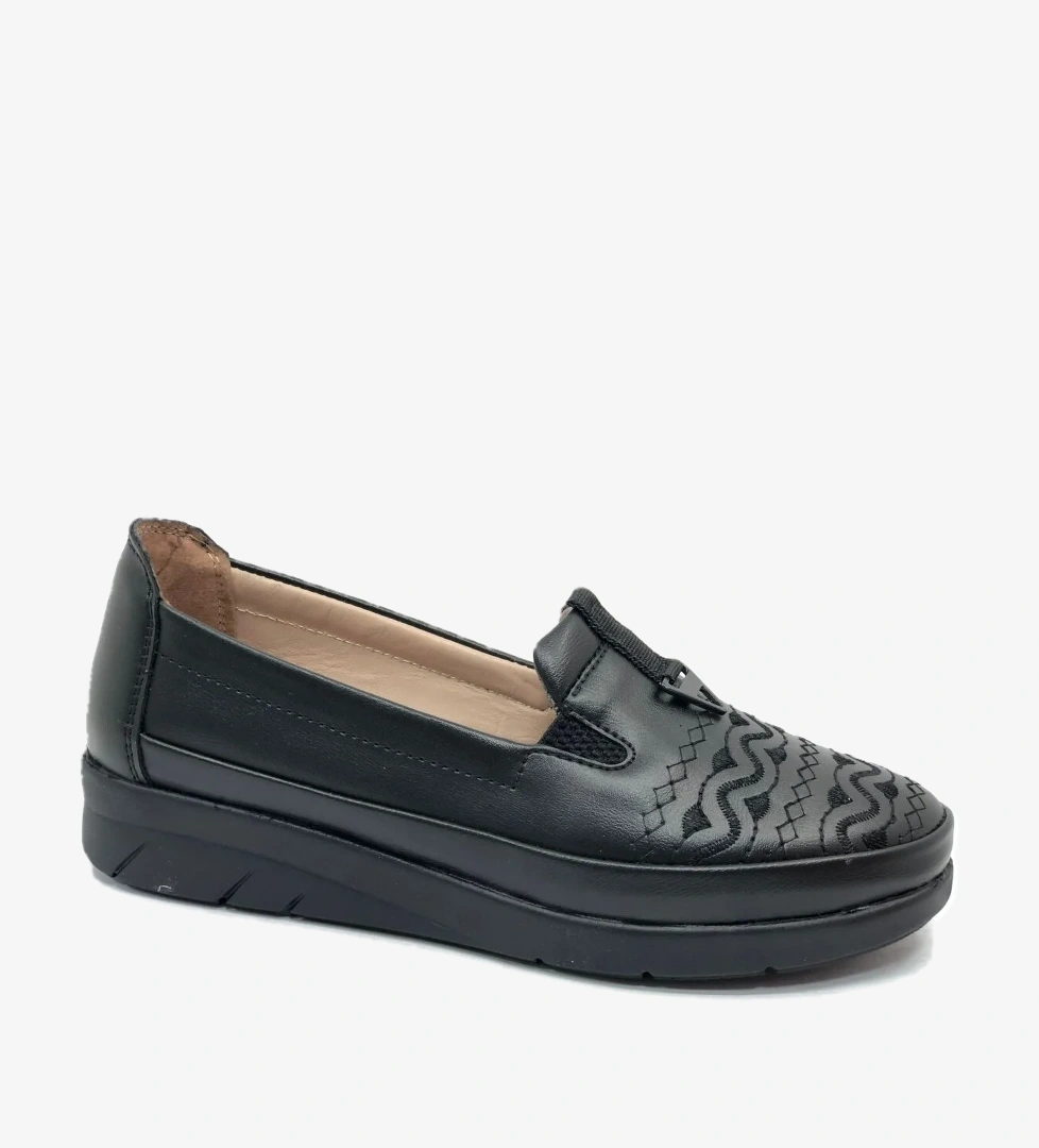 Berfi̇lla Berfilla Dr.Tavsiyeli İçi %100 Deri Anne Kadın Babet Ayakkabı model görseli