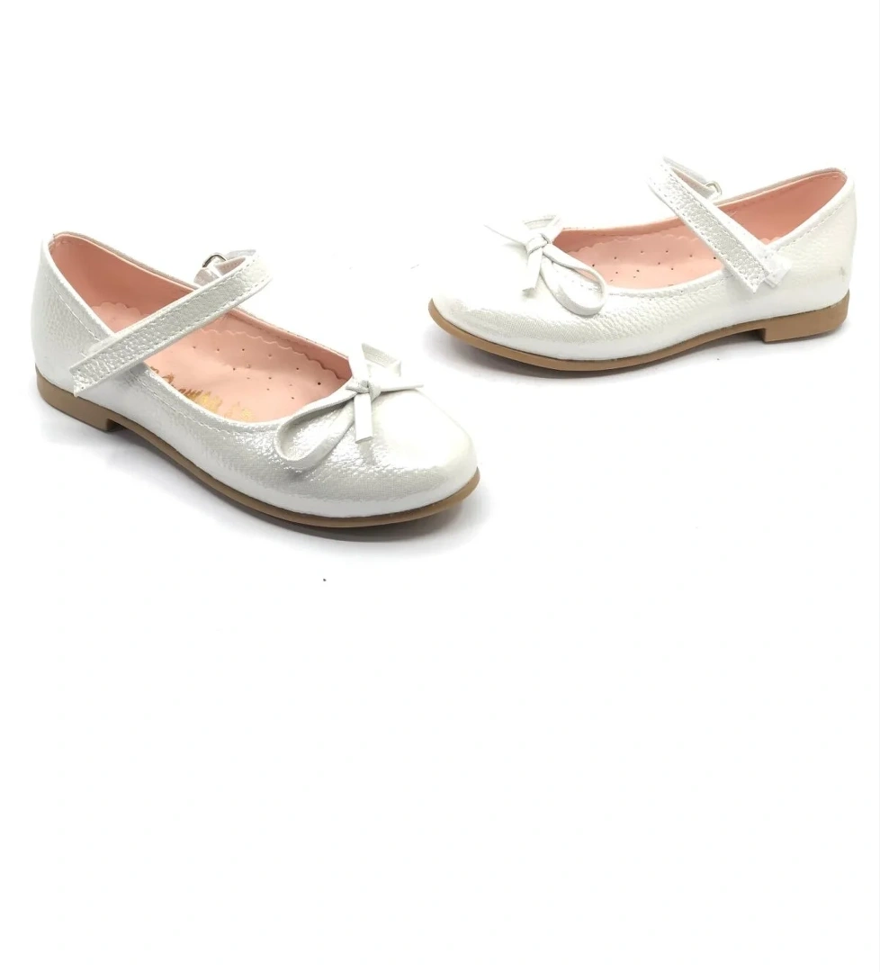 Pisi Bıyık Cırtlı Kız Çocuk Babet Ayakkabı