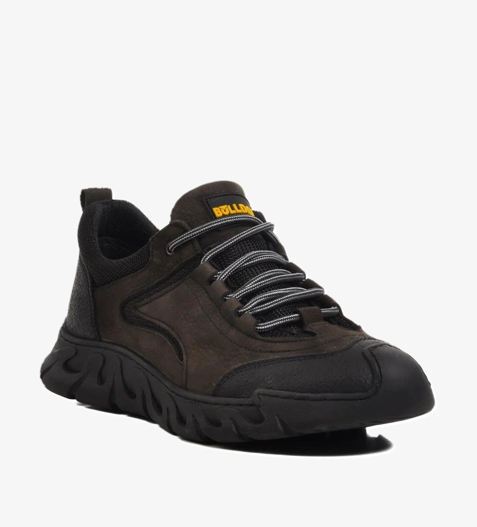 Bulldozer 250078 Antrasit Nubuk Hakiki Deri Erkek Günlük Ayakkabı model görseli