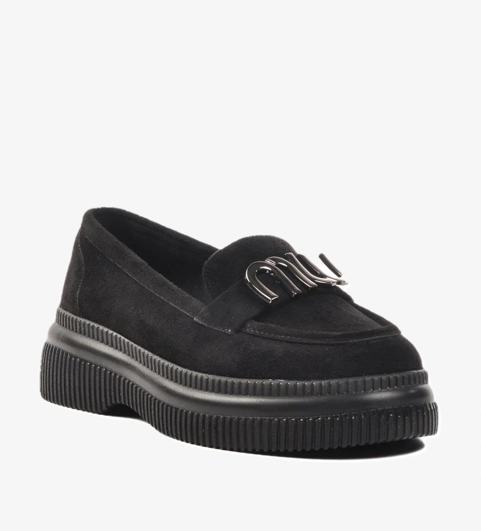 Ayakmod 884900 Siyah Süet Kadın Günlük Ayakkabı model görseli