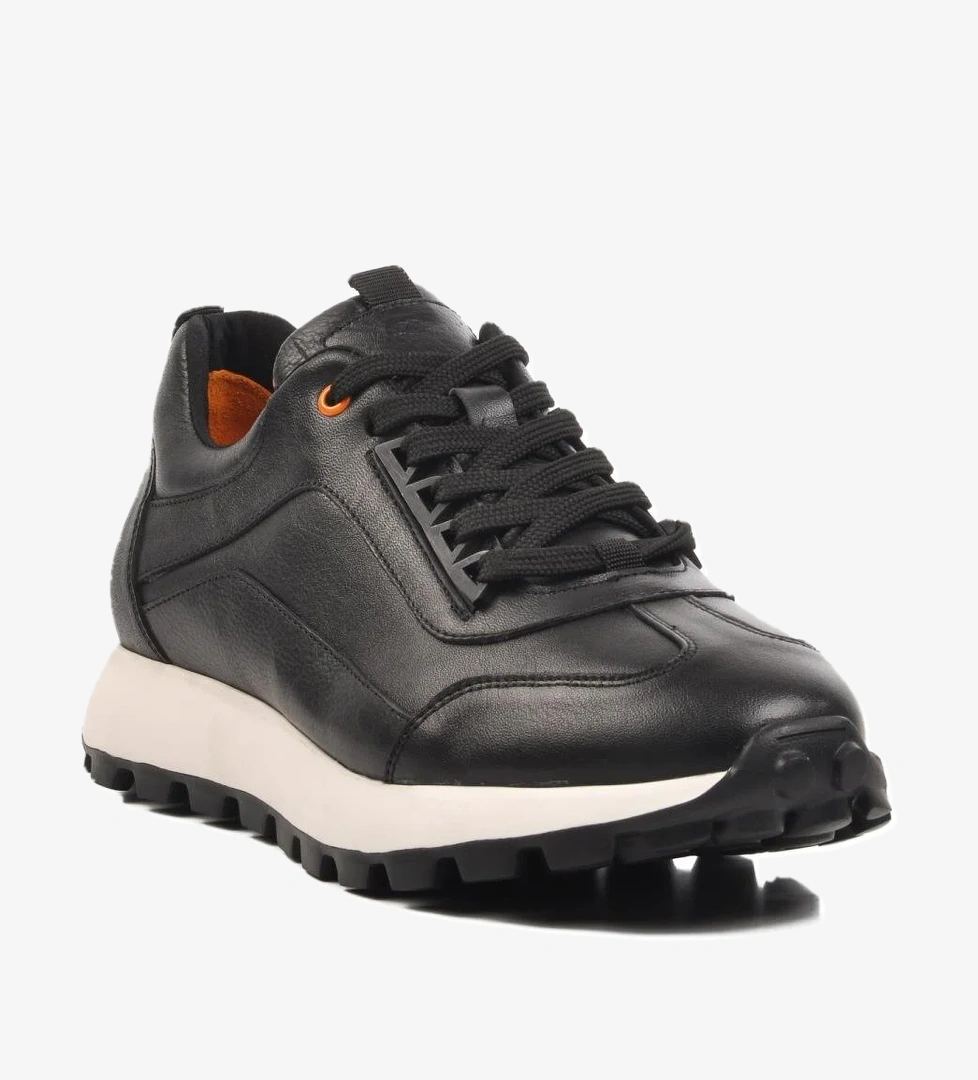 Ayakmod 252574 Siyah Hakiki Deri Erkek Günlük Ayakkabı model görseli