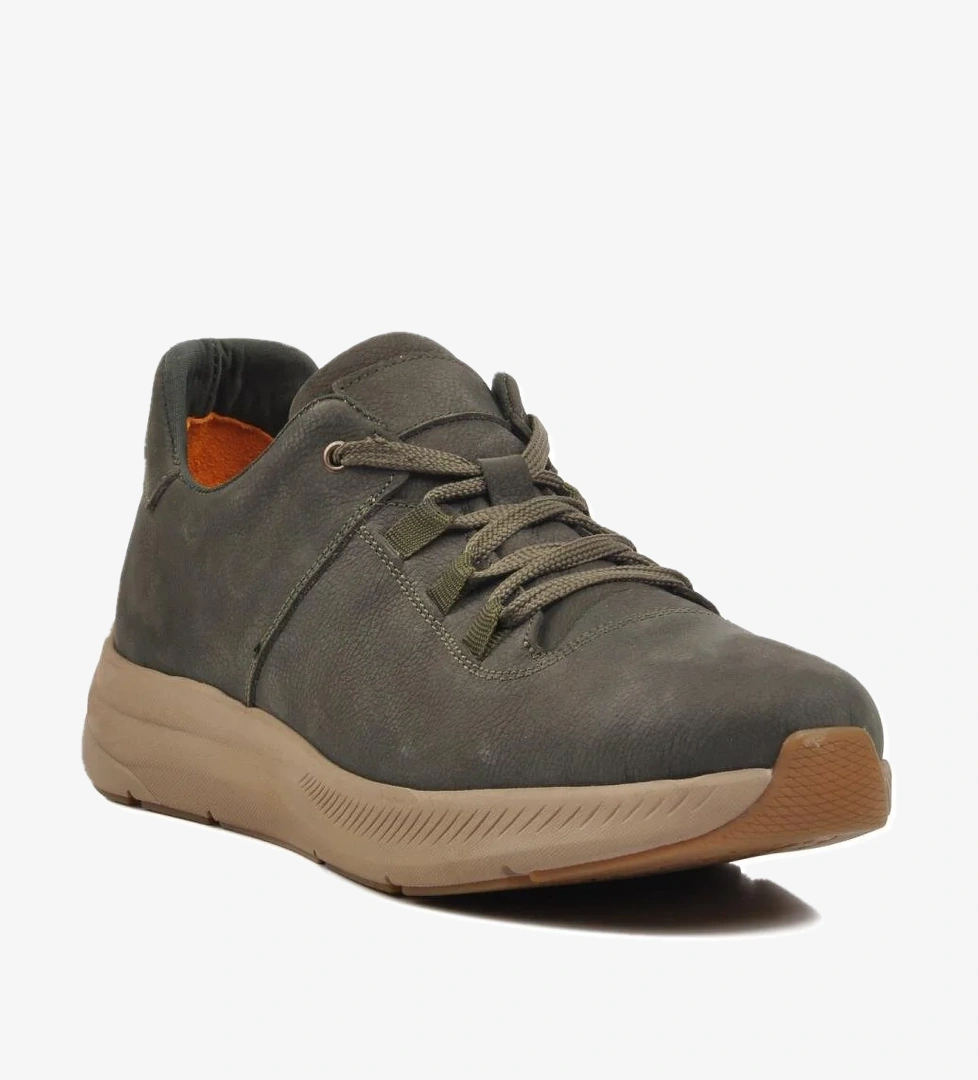 254103 Antrasit Nubuk Hakiki Deri Erkek Günlük Ayakkabı - Görsel 1