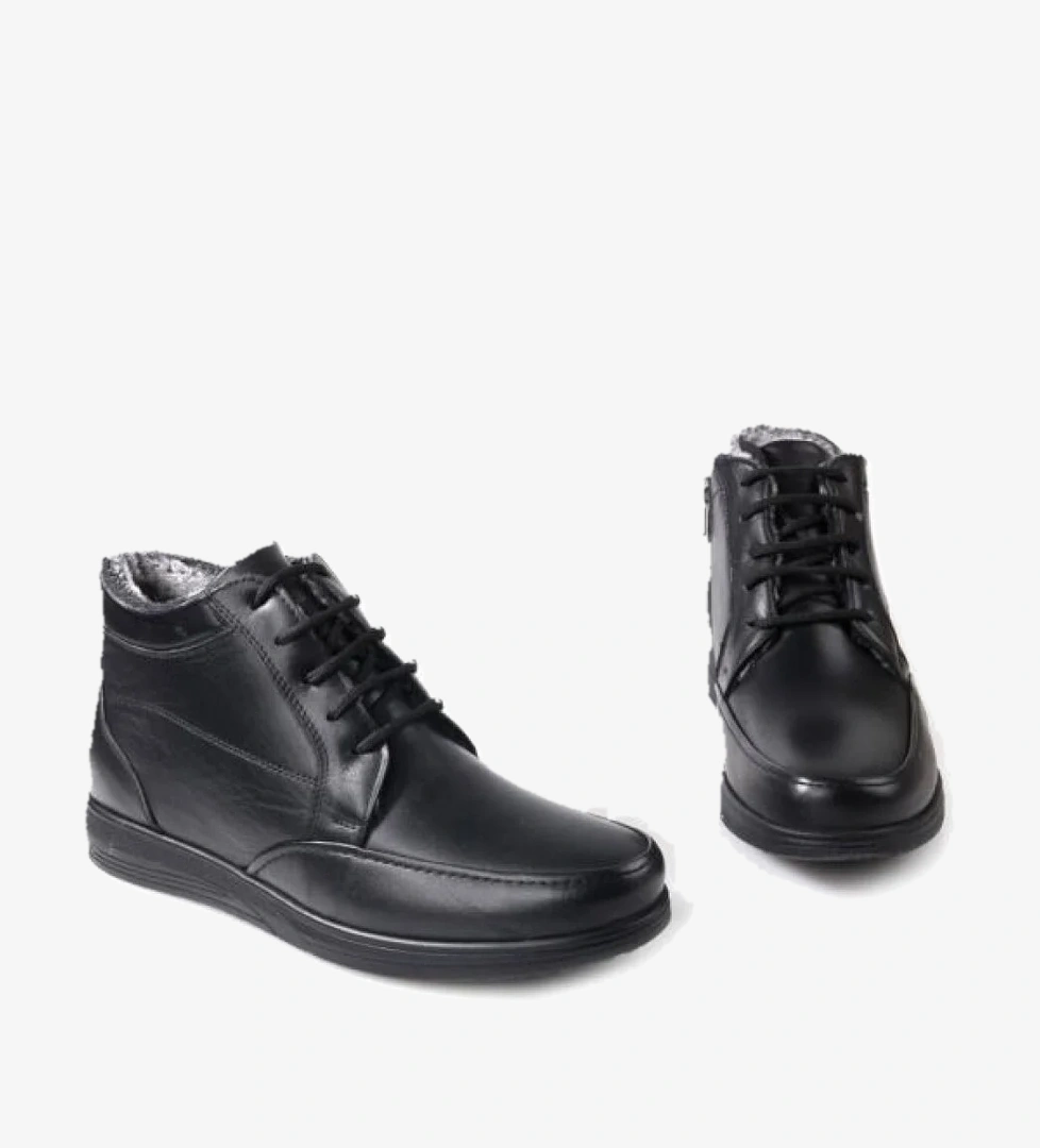 Tardelli 201 Deri Kürklü Termal Erkek Bot - Görsel 1