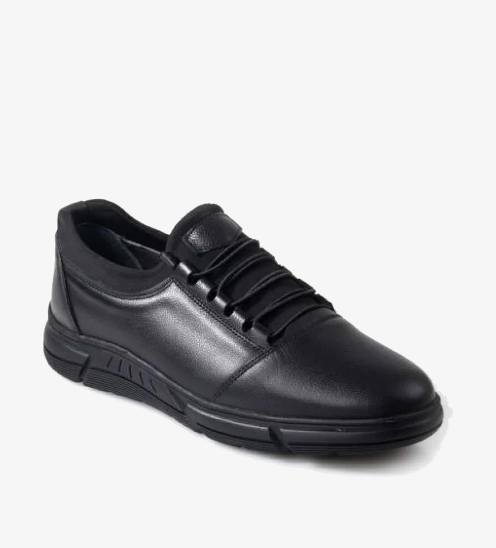 Bms 405 OrtoPedik Erkek Kauçuk Deri Ayakkabı - Görsel 1