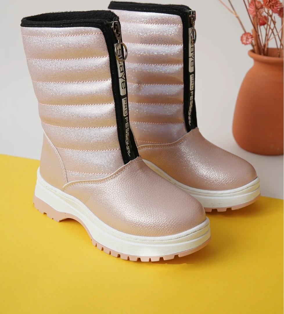 Garantili D078 Günlük Ortopedik Kız Çocuk Soğuk Geçirmez Bot