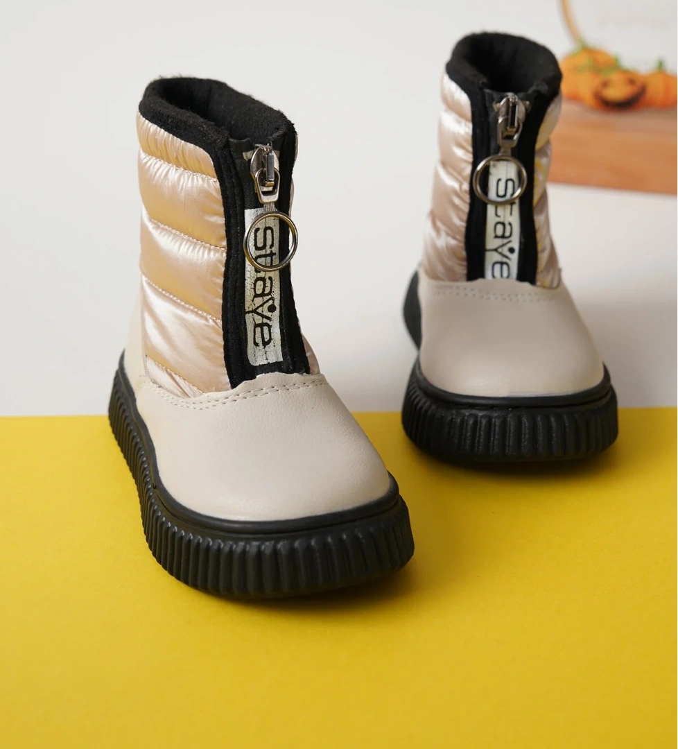 Garantili D482 Günlük Ortopedik Kız Çocuk Soğuk Geçirmez Bot