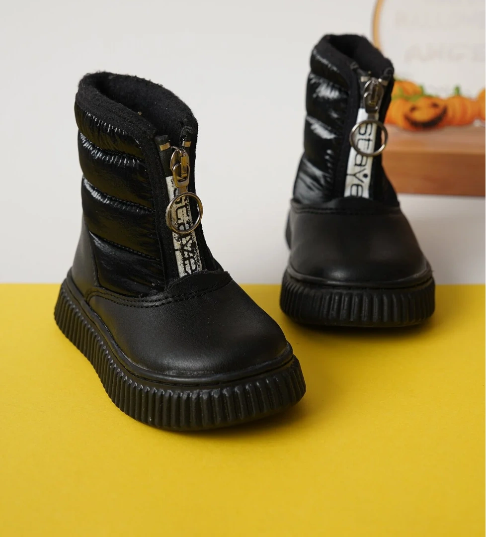 Garantili D078 Günlük Ortopedik Kız Çocuk Soğuk Geçirmez Bot