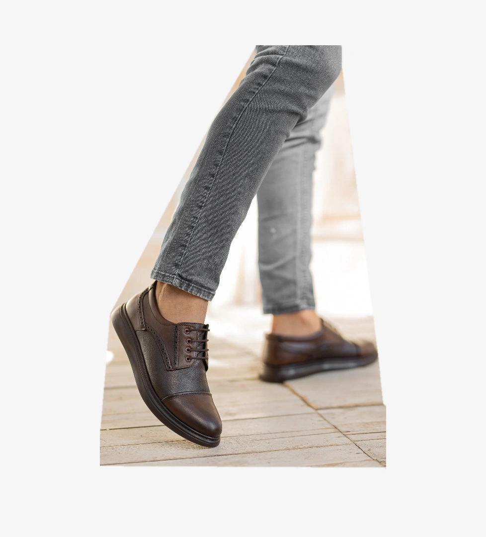 D0235 Günlük Ortopedik Erkek Klasik Garantili Ayakkabı