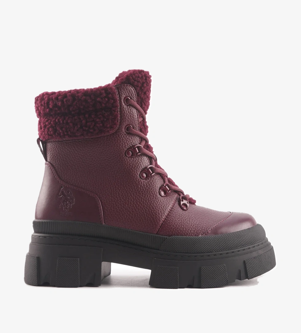 ALLY 4PR Bordo Kadın Postal - Görsel 1