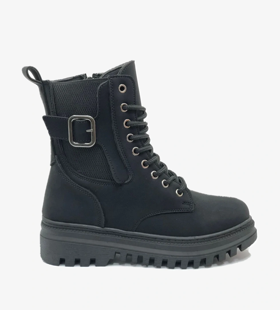 Mehtap Süs Toka Detaylı Kaymaz Taban Kadın Postal Bot model görseli