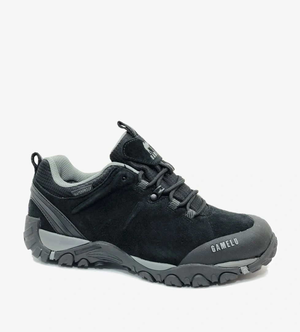 Swan Watherproof Su geçirmez Kauçuk Taban Outdoor Deri Erkek Spor Ayakkabı